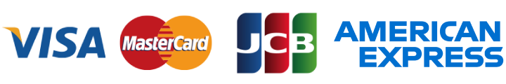 JCB、VISA、MASTER